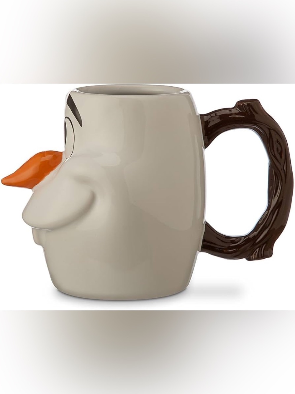 Disney Store Olaf Mug 18 oz 3D Sculpted - Picture 2 of 16